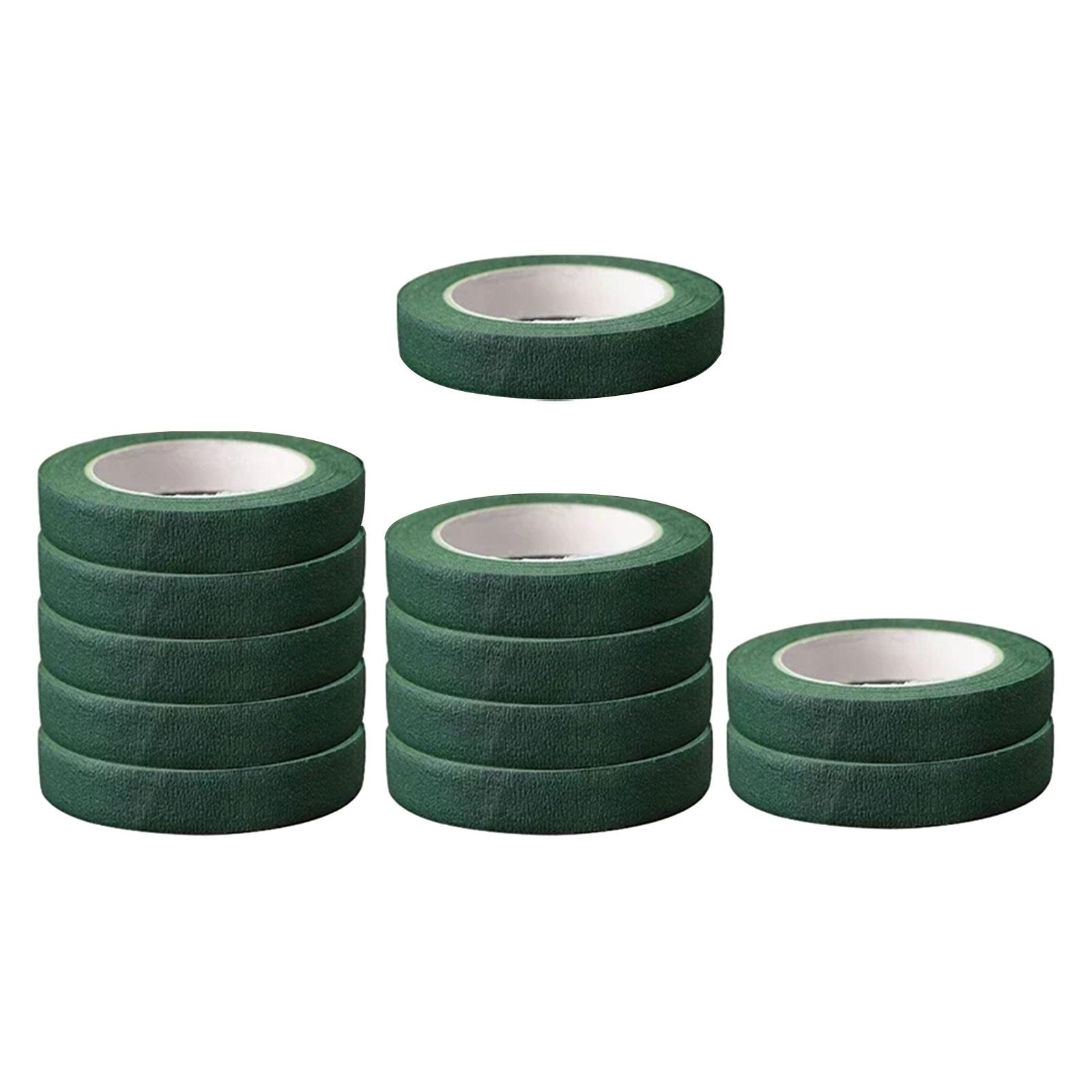 12 Rolls Floral Tapes, Dark Gr - Floral Tape Green recension och pris